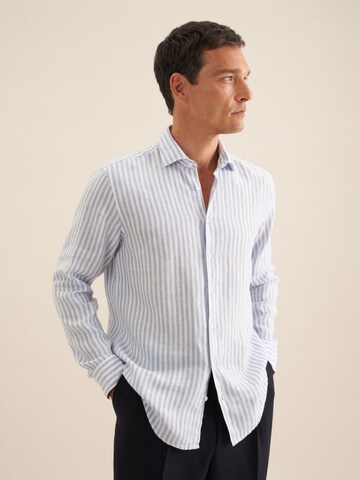 Coupe regular Chemise business SEIDENSTICKER en bleu