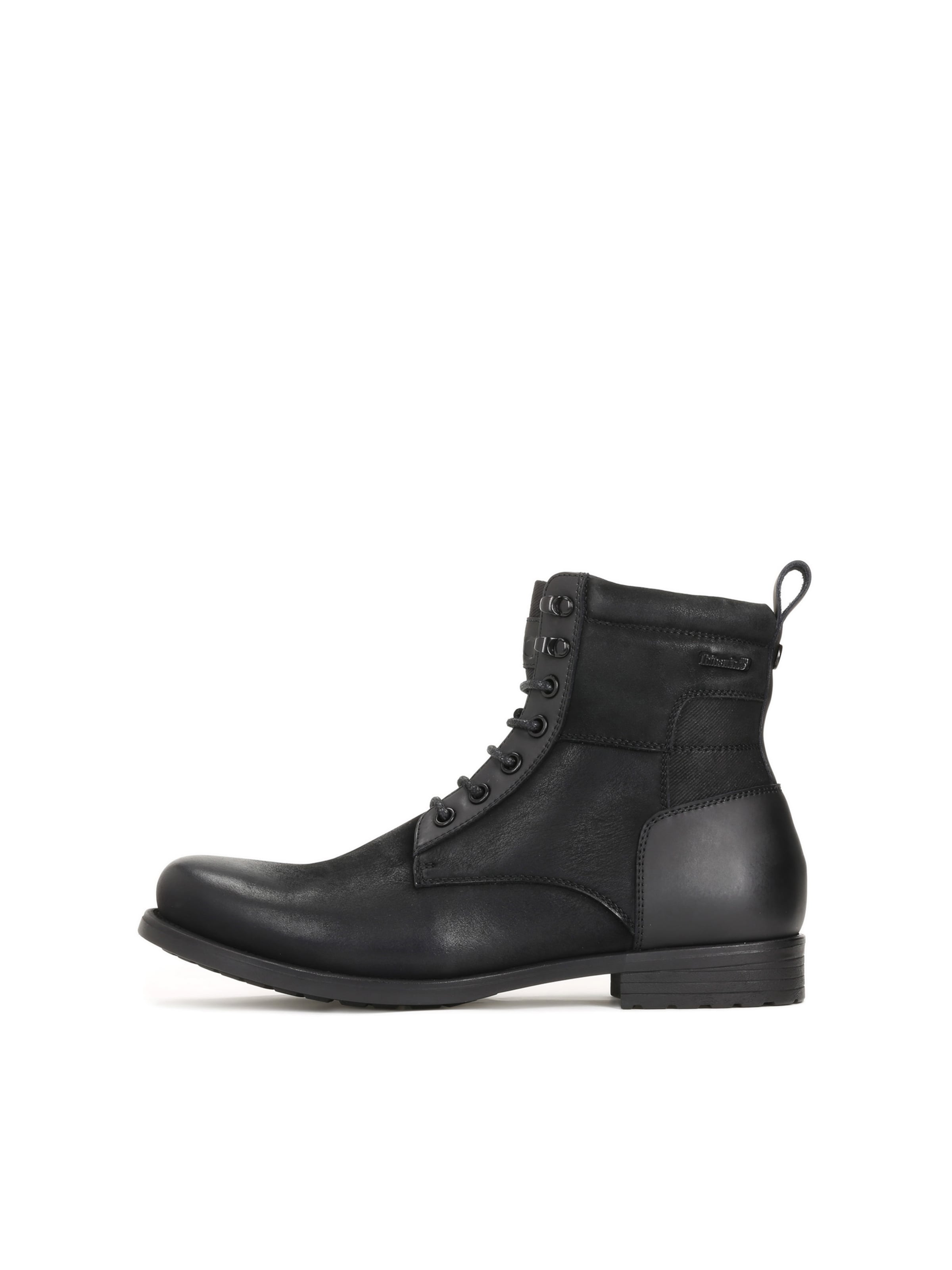 Bottines à lacets Kazar en noir : devant