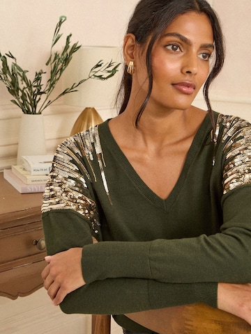 love & roses - Jersey en verde