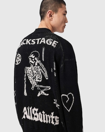AllSaints Плетена жилетка 'STAGED' в черно