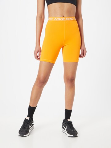 NIKE Skinny Sportshorts 'Pro 365' in Orange: predná strana