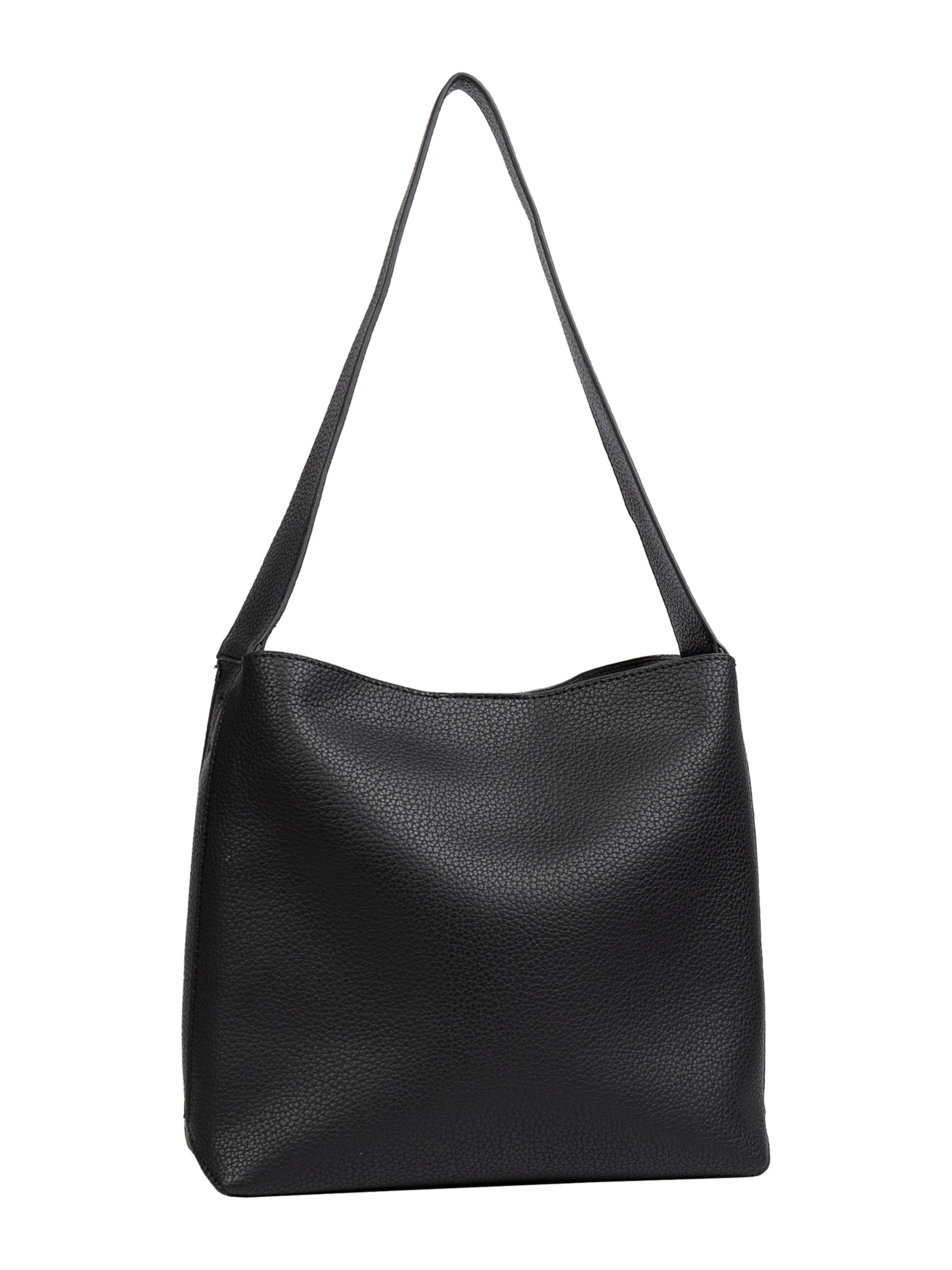 TOM TAILOR Shoulder bag 'Angie' in Black