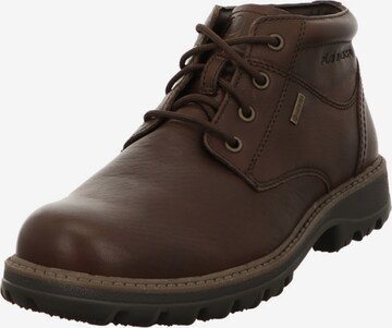 GABOR Lace-Up Boots in Brown: front