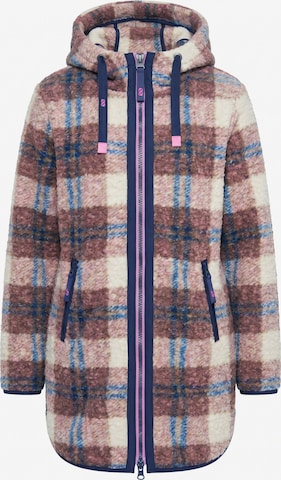 LAURASØN Between-Seasons Coat in Grey: front