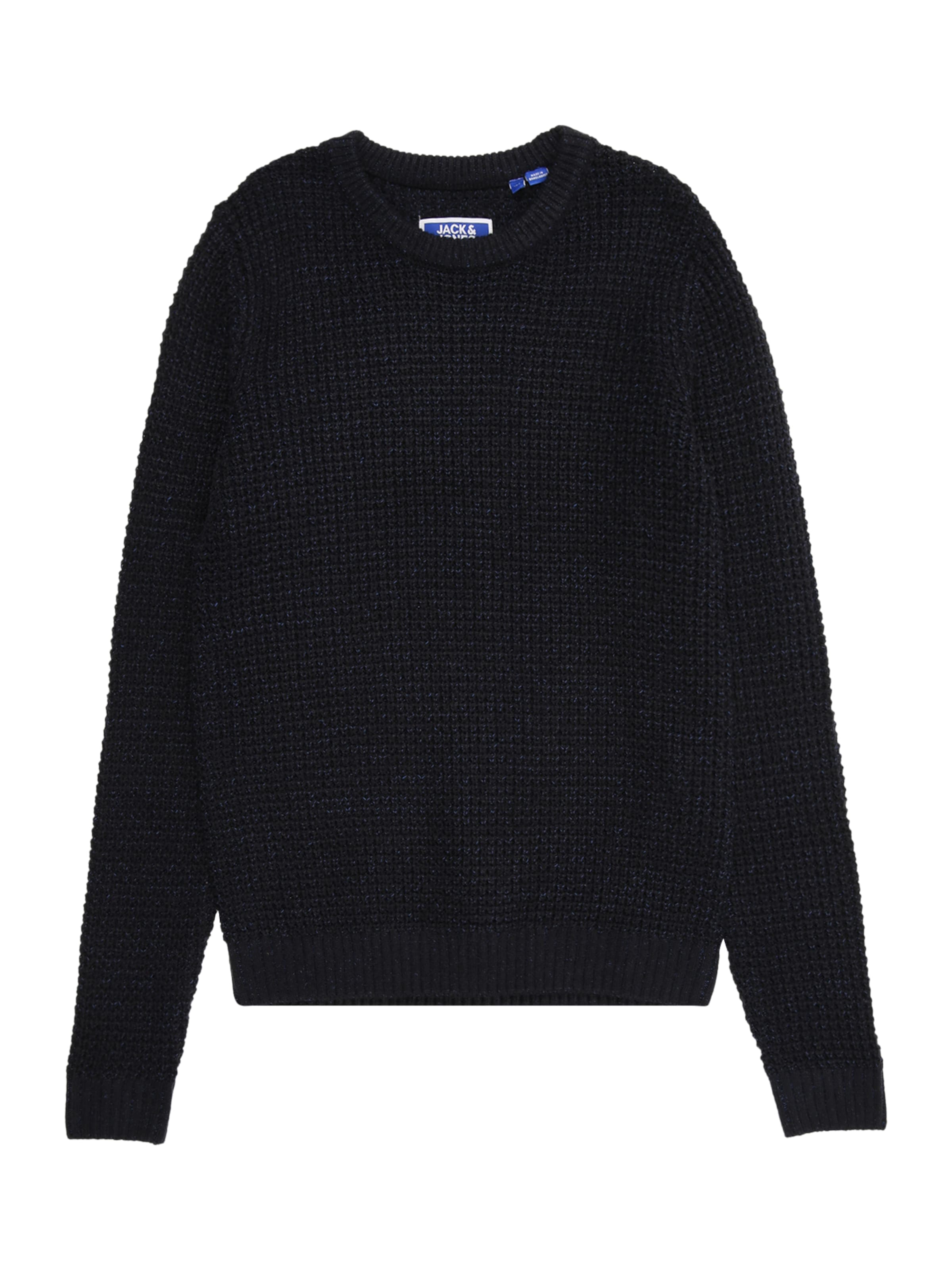 Jack & Jones Junior Sweater 'JJGLOBAL' in Blue: front