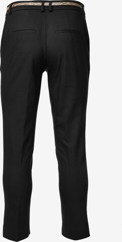 Orsay regular Παντελόνι με τσάκιση σε μαύρο