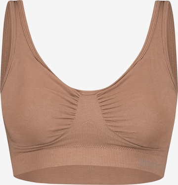 Bamboo basics BH 'Fleur' in Beige: voorkant