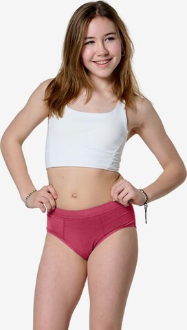 Moodies Undies Onderbroek 'Hipster Hevig' in Rood: voorkant