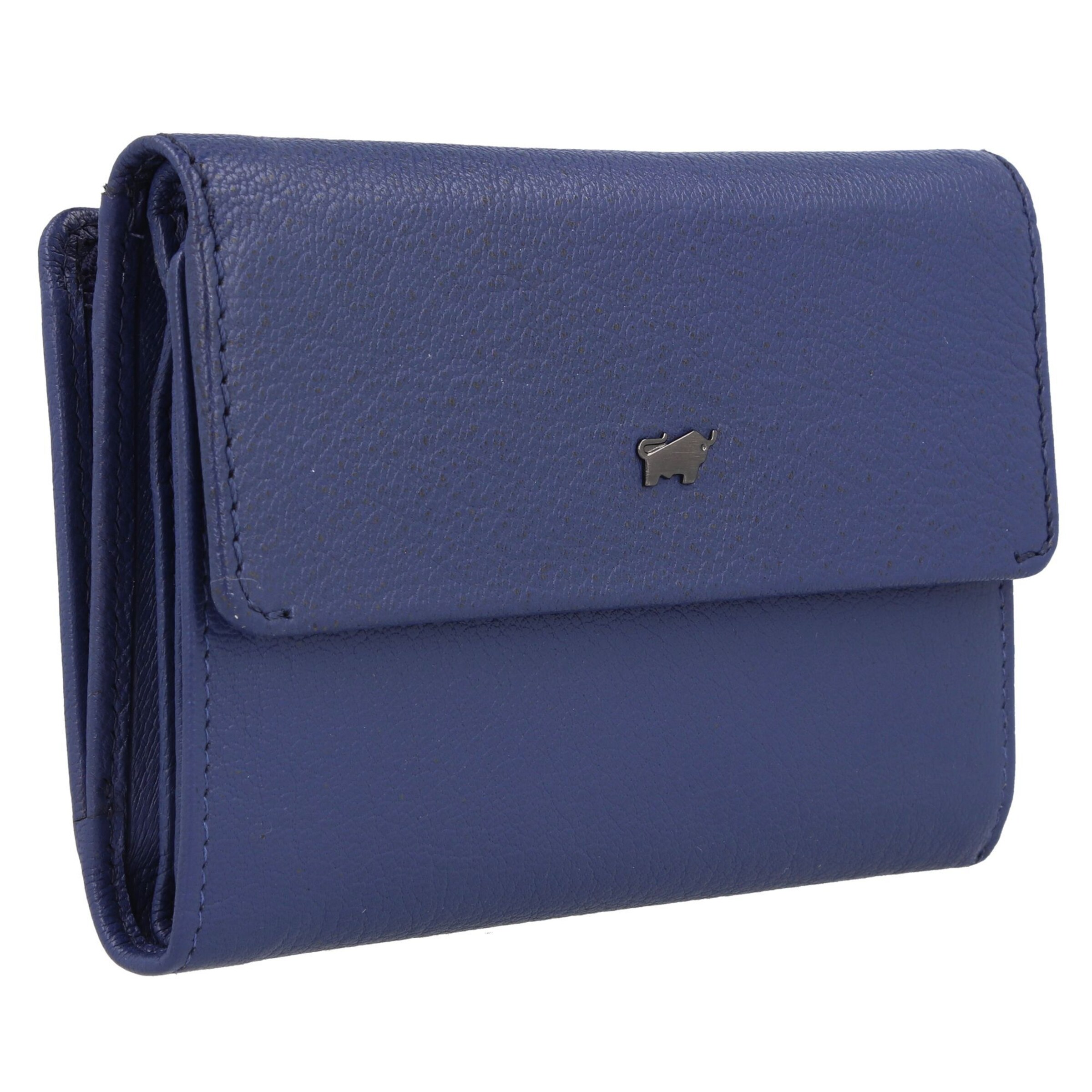 Braun Büffel Wallet 'Anna' in Blue