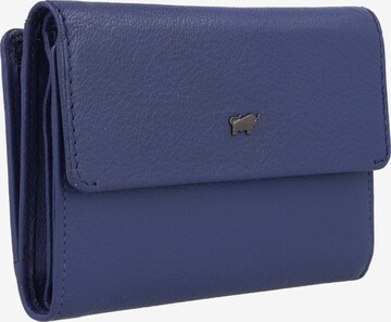 Braun Büffel Wallet 'Anna' in Blue