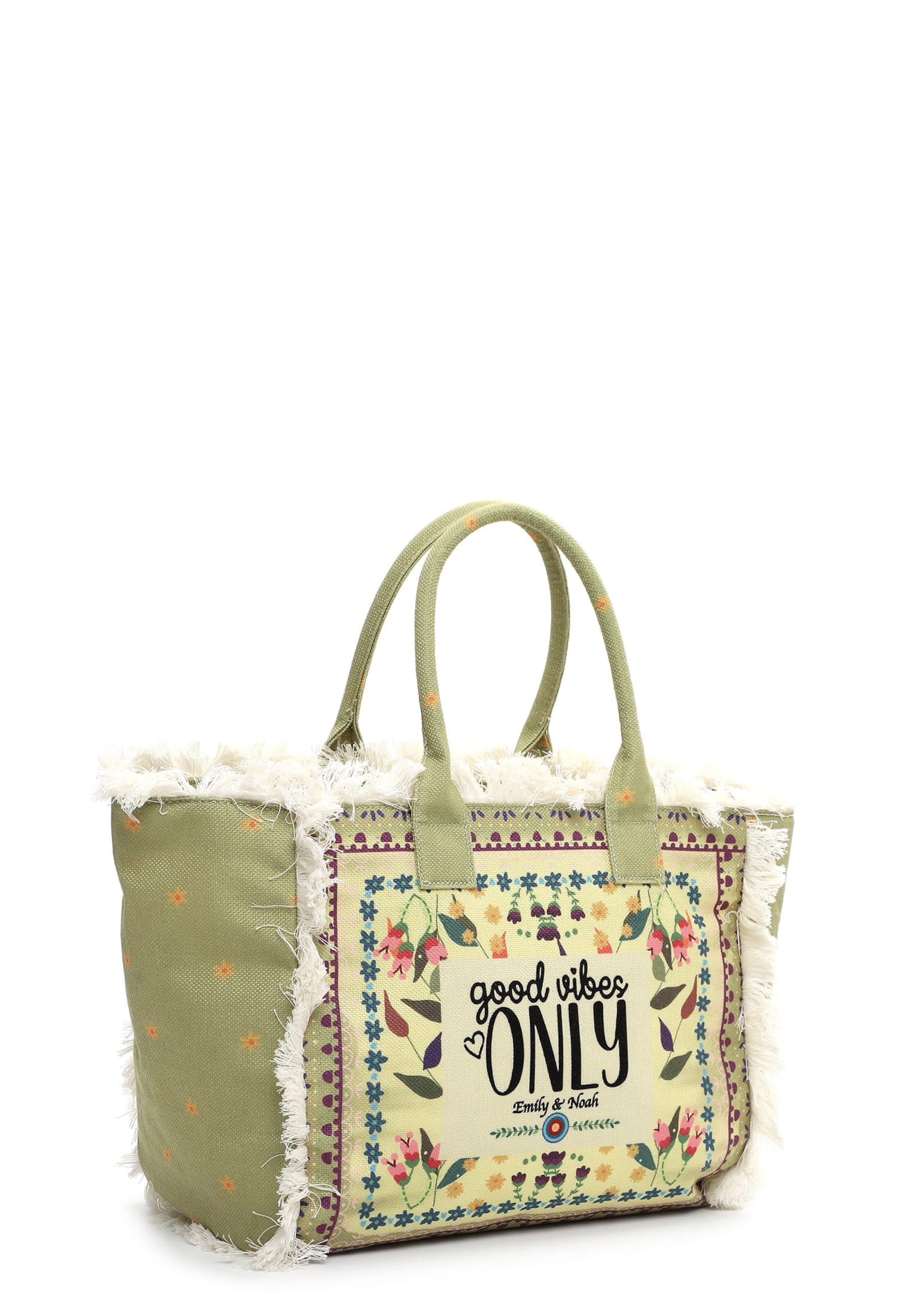 Emily & Noah Nákupní taška 'Elea' – žlutá