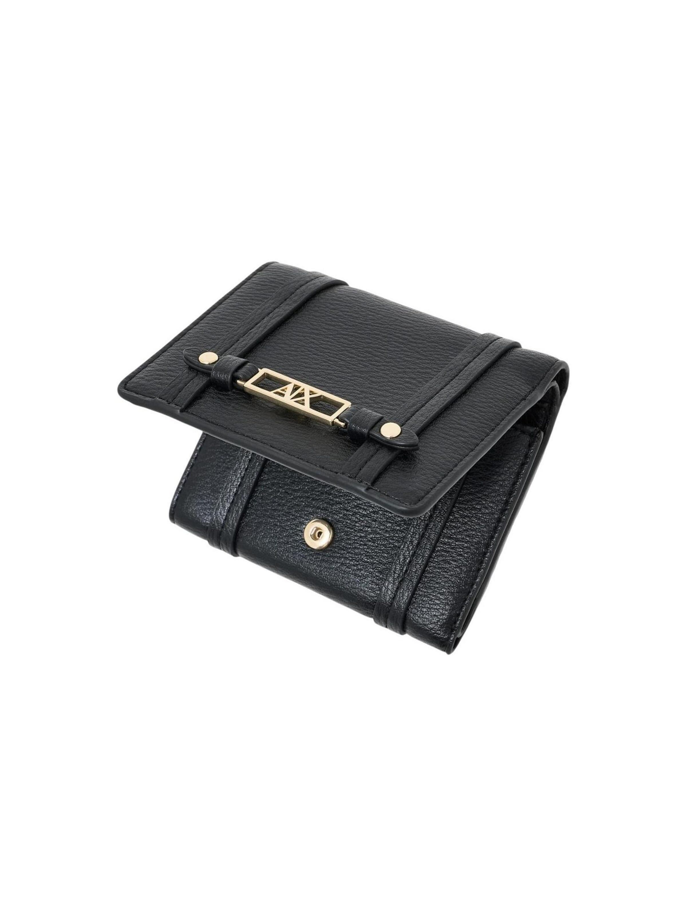 Portamonete 'XW002613 AF15632' di ARMANI EXCHANGE in nero