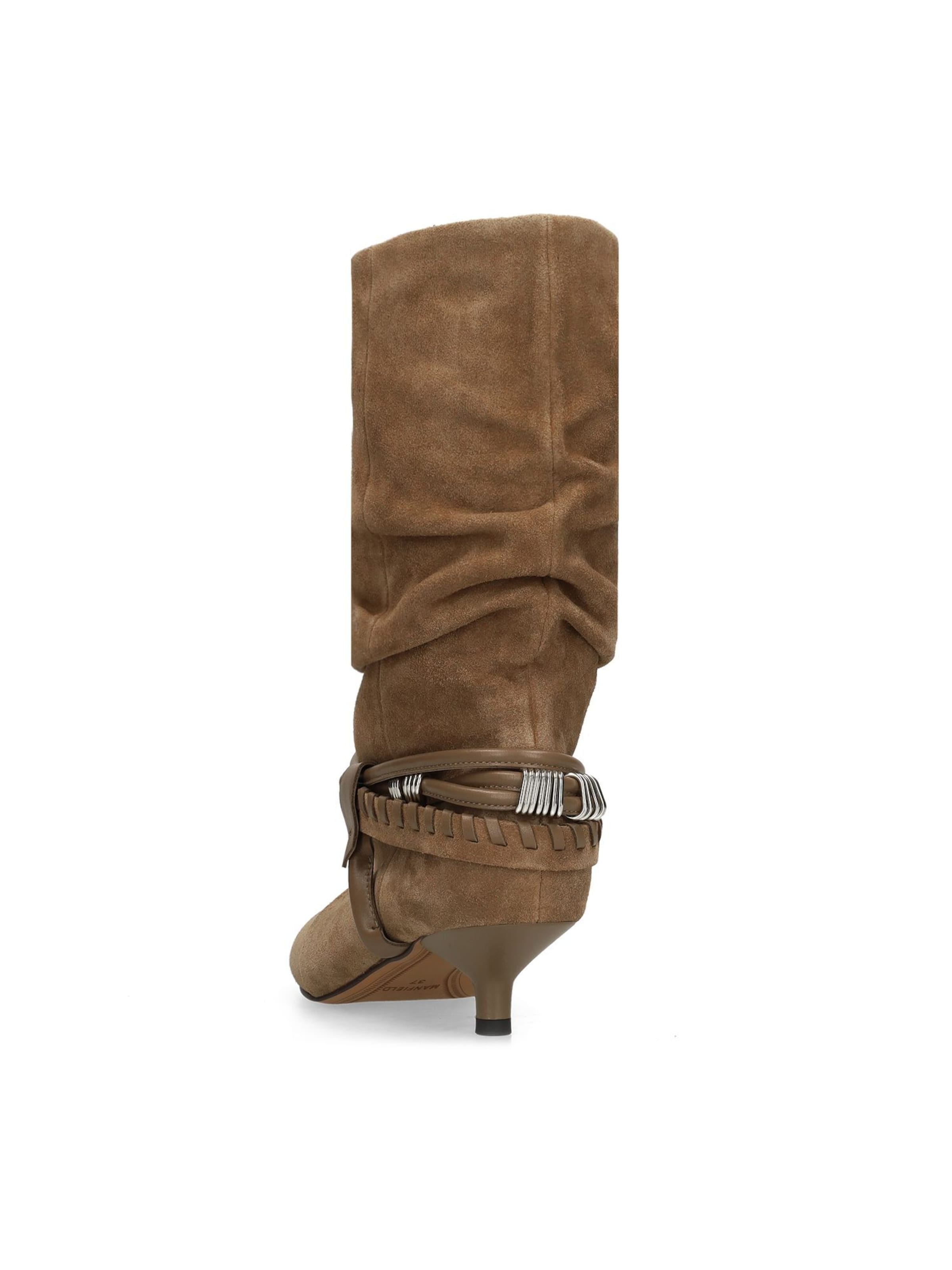 MANFIELD Stiefelette in Braun
