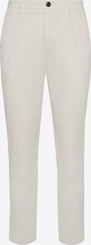 Boggi Milano Chino Pants in White: front