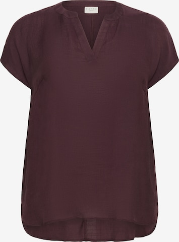 KAFFE CURVEBluza 'KCAlia' - ljubičasta boja: prednji dio