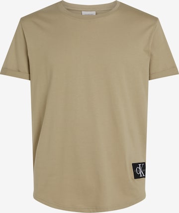 Calvin Klein Jeans Shirt in Beige: voorkant