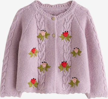 Next Neuletakki 'Cath' värissä lila: etupuoli