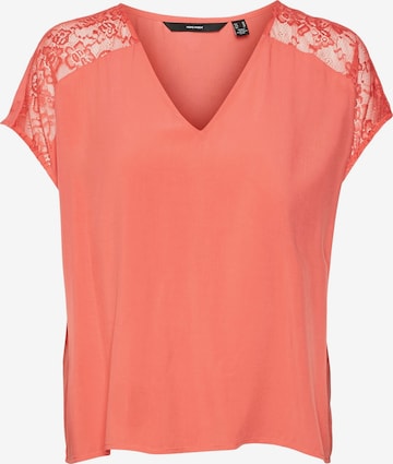 VERO MODA Bluse 'VMRusk' in Orange: Vorderseite