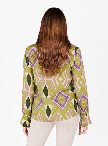 Key Largo Blouse 'REVIVAL' in Groen