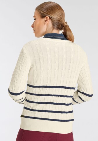 DELMAO Sweater in White