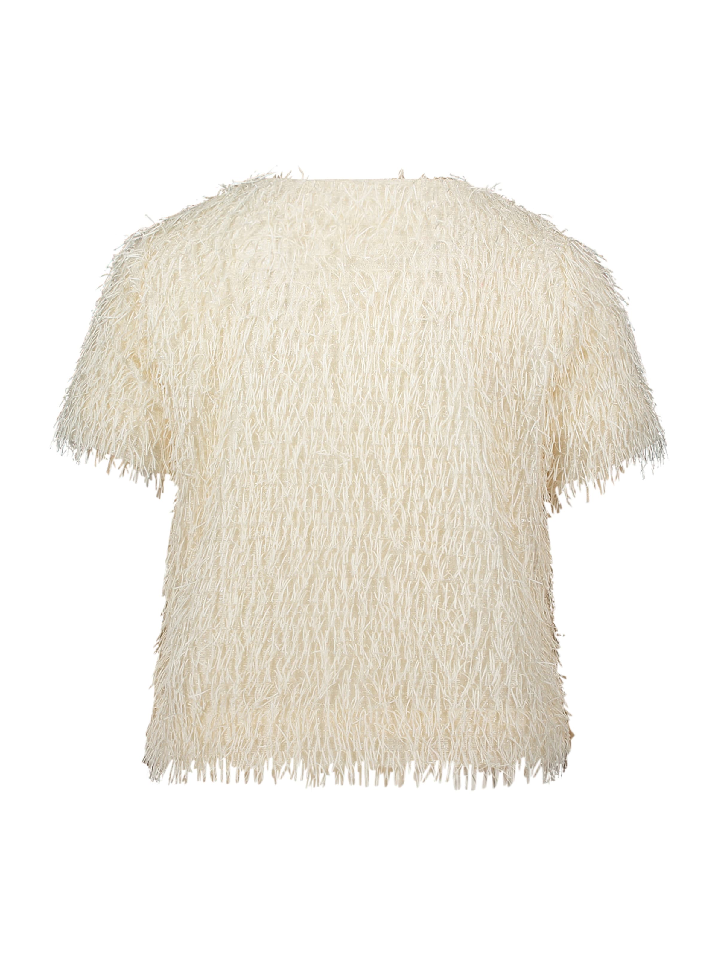 Sweat-shirt Cartoon en blanc