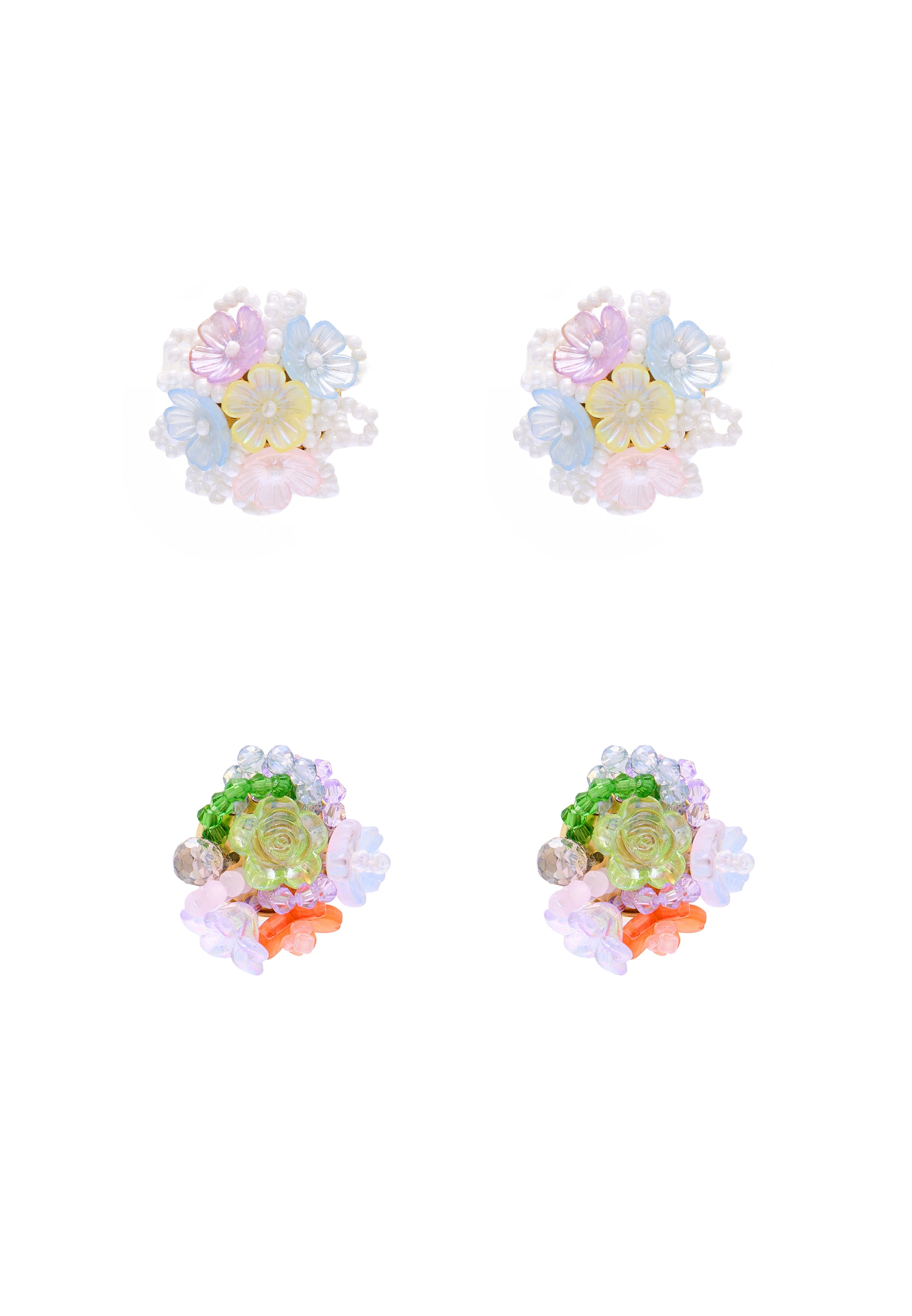 myMo at night - Pendientes en rosa: frente