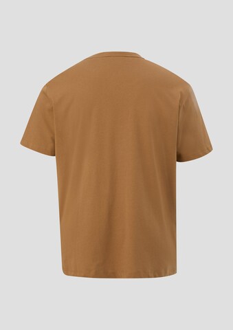 s.Oliver Men Big Sizes Shirt in Brown
