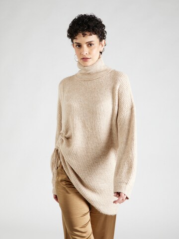 Pull-over 'KIARA' SOMETHINGNEW en beige : devant