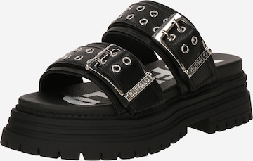 Zoccoletto 'LENNOX' di BUFFALO in nero: frontale