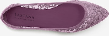 LASCANA Ballet Flats in Purple