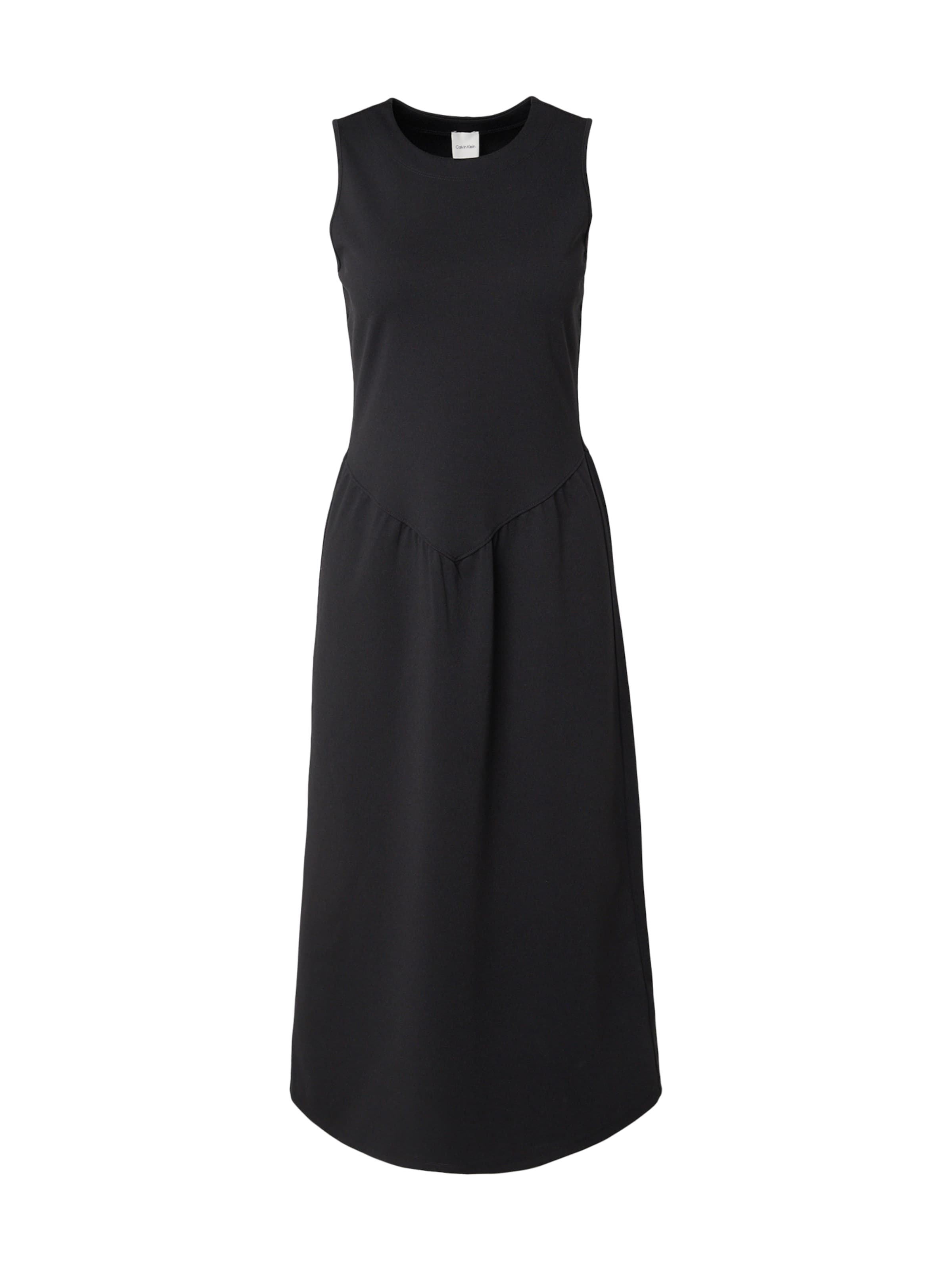 Regular Robe Calvin Klein en noir : devant