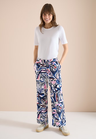 CECIL Wide Leg Hose in Blau: Vorderseite