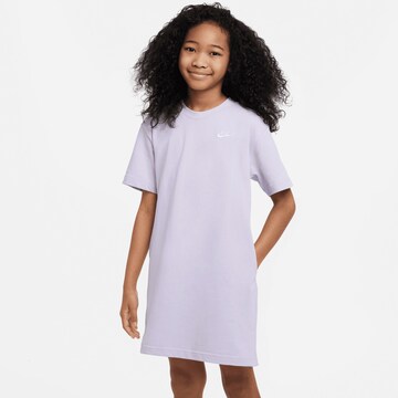 Nike Sportswear Dress in Purple: front