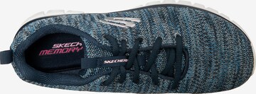 SKECHERS Sneaker 'Graceful Twisted Fortune' in Blau
