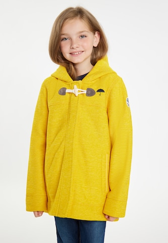 Schmuddelwedda Fleece Jacket 'Rabine' in Yellow: front