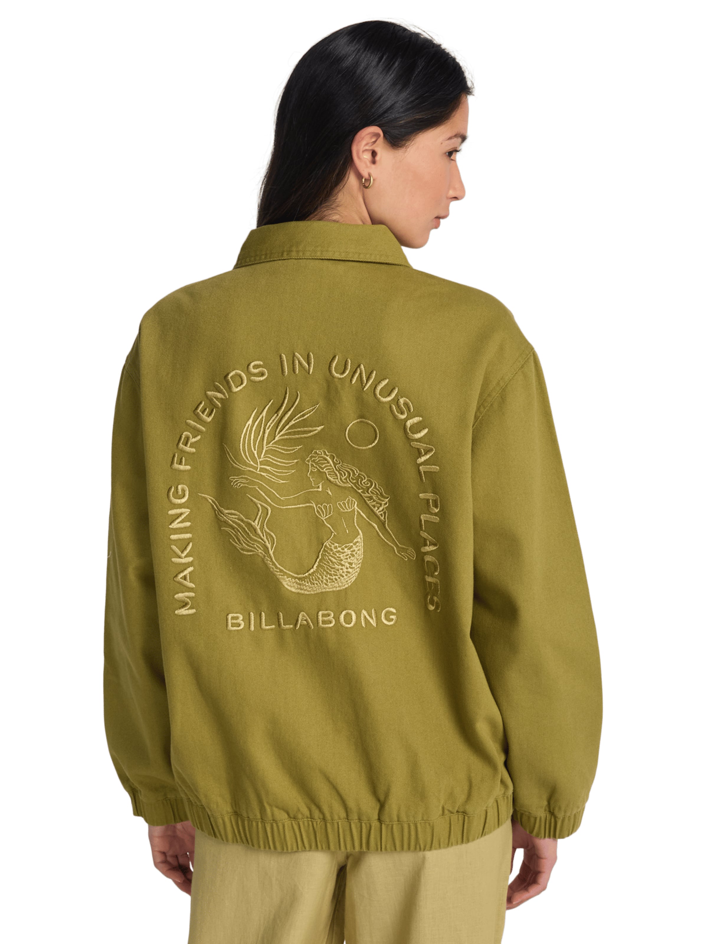 BILLABONG Between-Season Jacket 'Chill Time' in Green