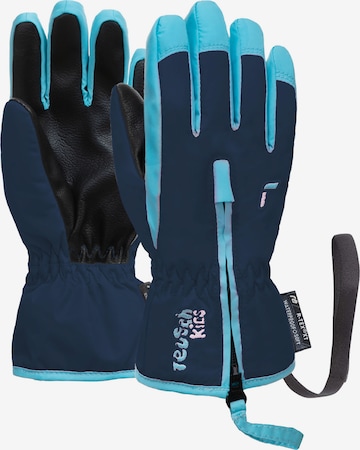 REUSCH Athletic Gloves 'Ben' in Blue: front