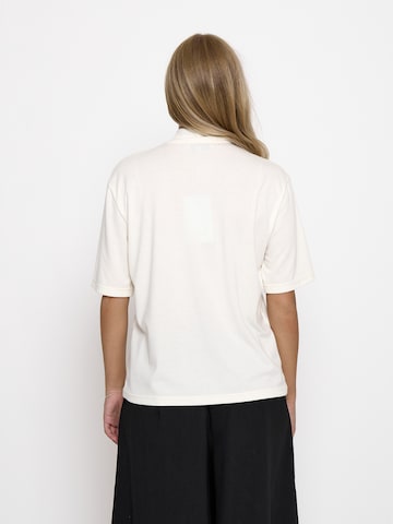 minus - Top 'Ovida' em branco
