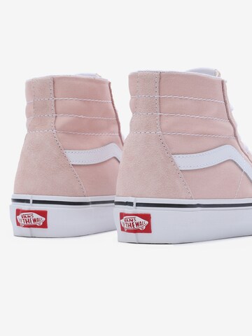 VANS Korkeavartiset tennarit 'SK8-Hi' värissä vaaleanpunainen