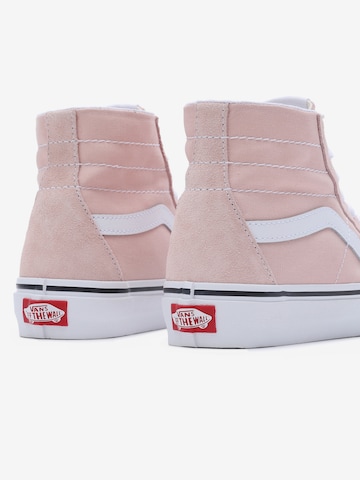 rozā VANS Augstie brīvā laika apavi 'SK8-Hi'