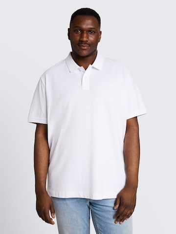 T-Shirt TOM TAILOR Men + en blanc : devant