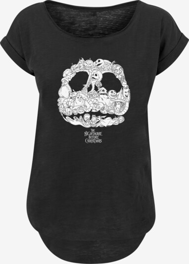 F4NT4STIC T-Shirt 'The Nightmare Before Christmas' in schwarz / weiß, Produktansicht