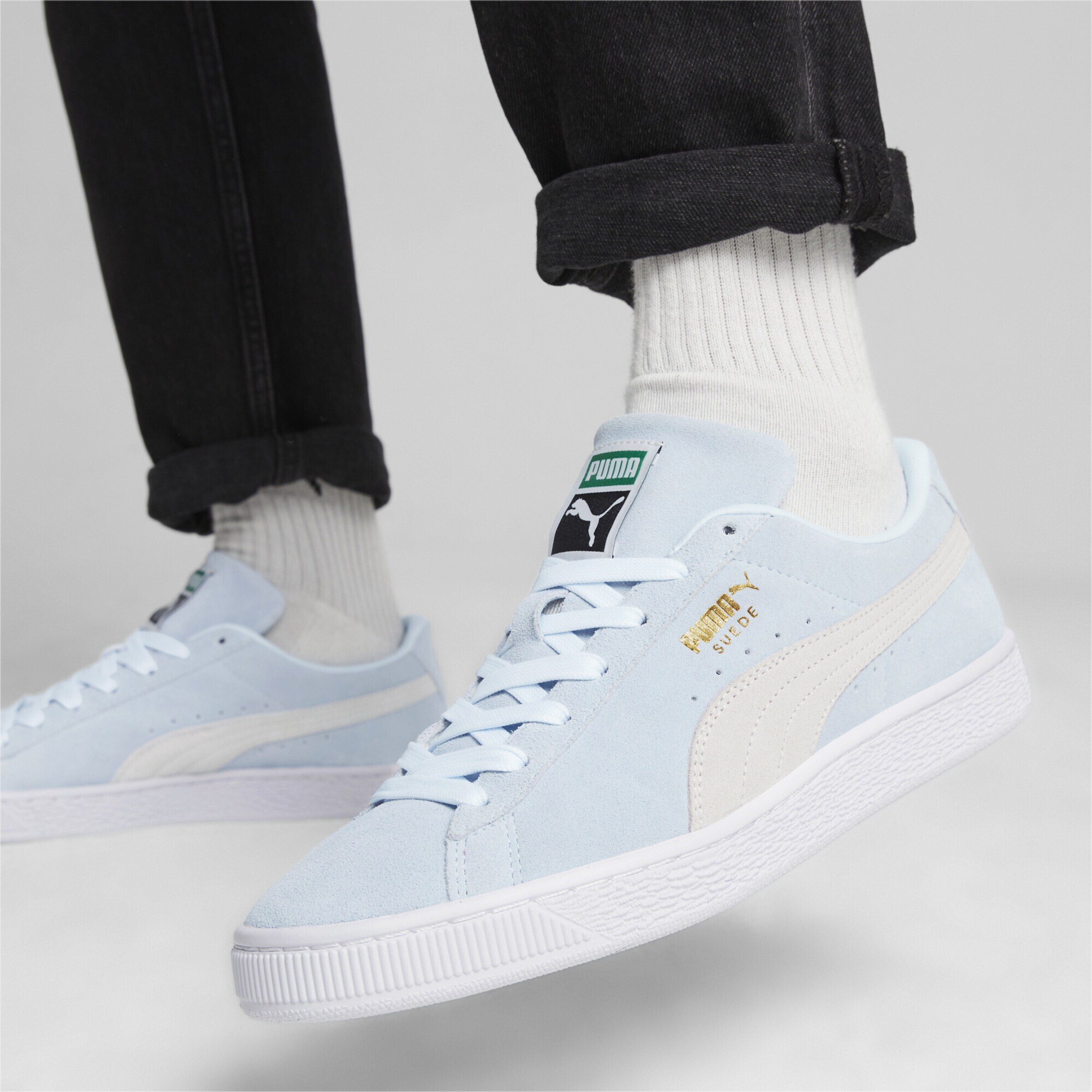 Puma shoes light blue Clearance