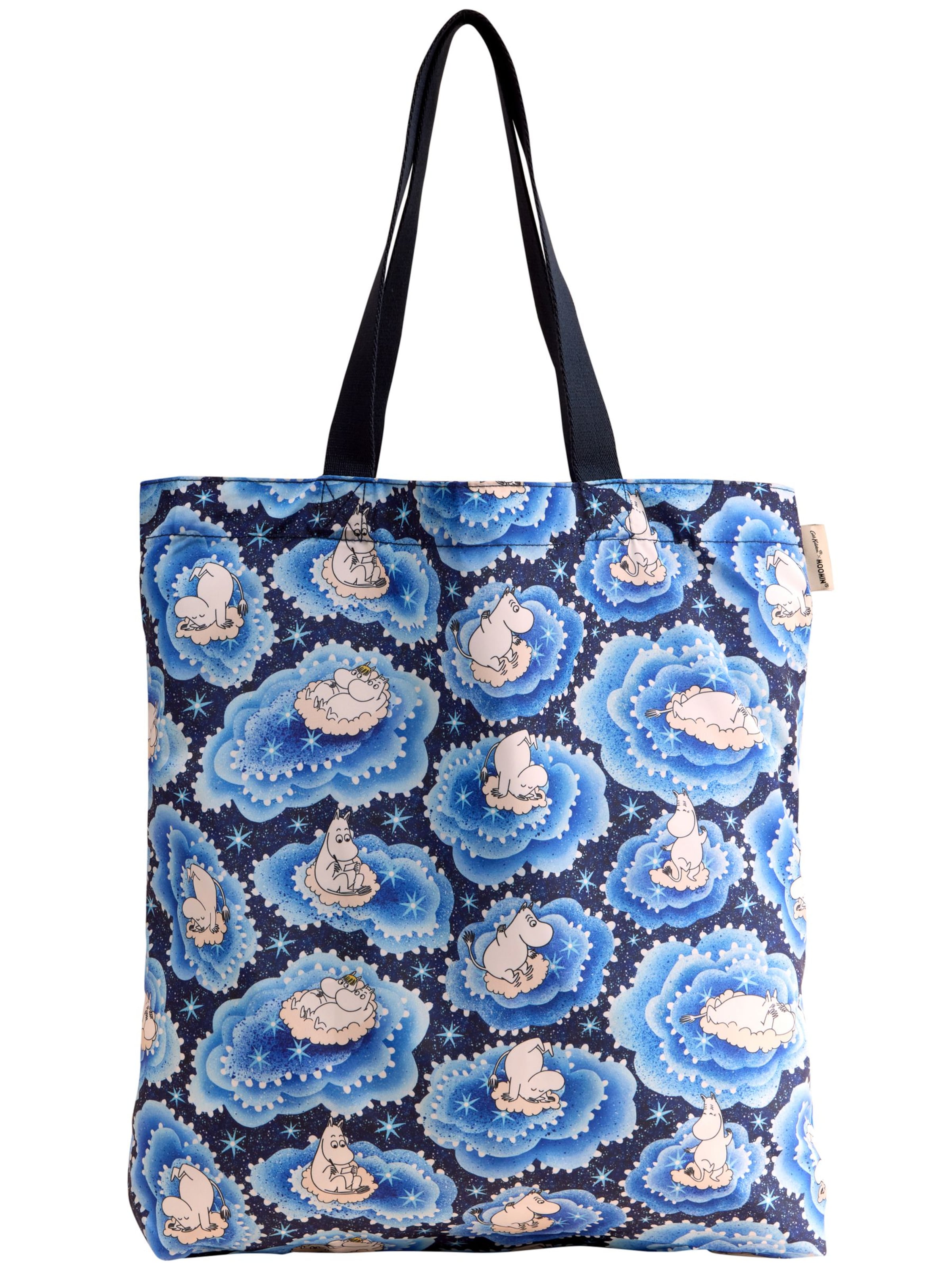 Cath Kidston Shopper 'Moomins Foldaway' in Blue: front