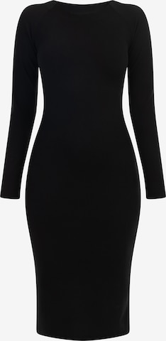 myMo at night Dress in Black: front