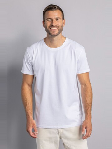 Dirts Shirt 'Premium Blank T-Shirt STANDARD' in White: front