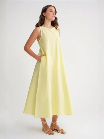 MixRay Dress in Yellow