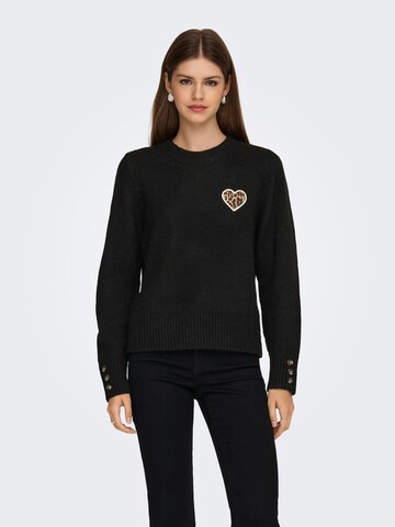 ONLY - Jersey 'LAUREN' en negro: frente