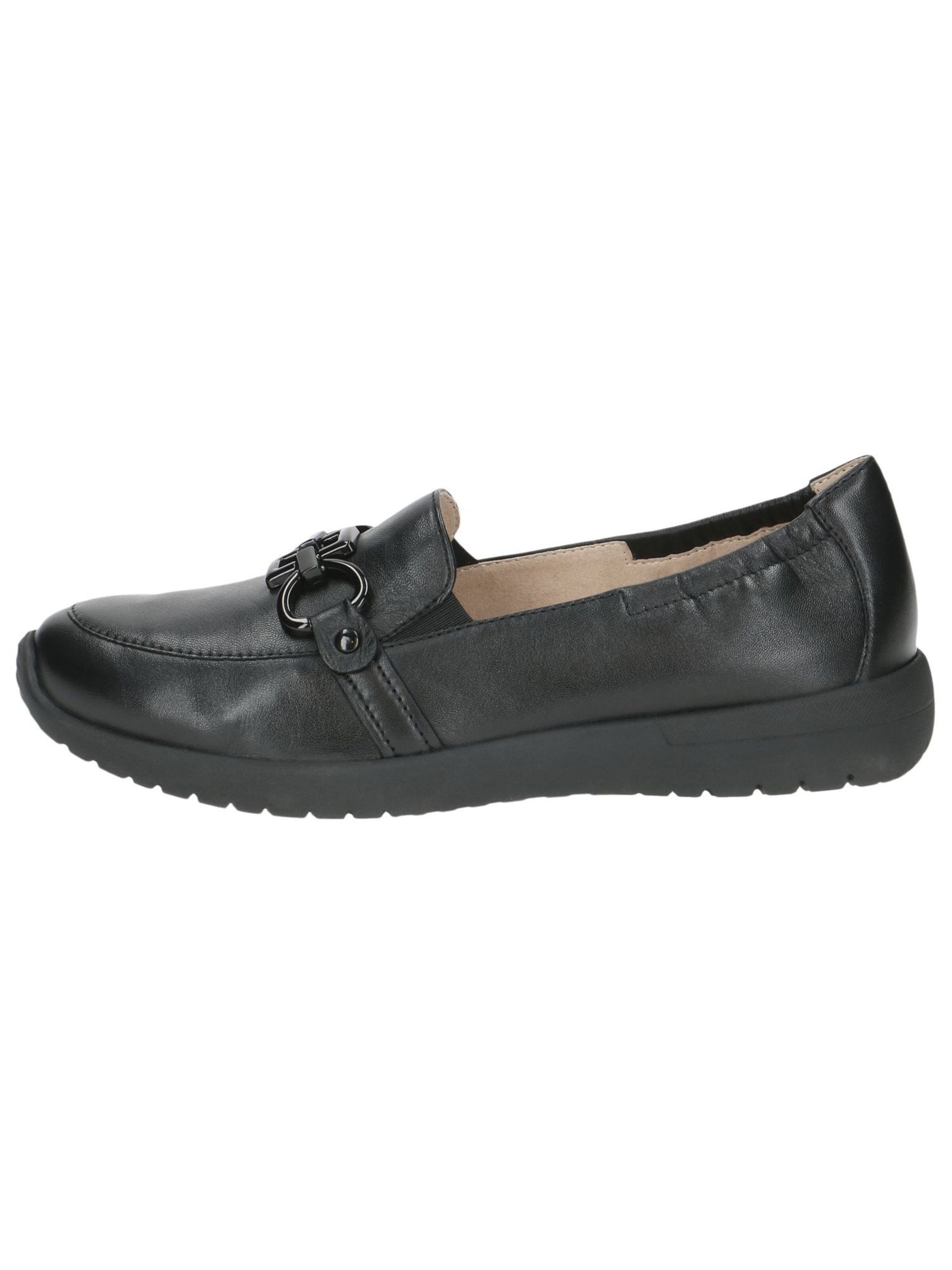 CAPRICE Classic Flats in Black
