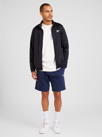 Reebok Ζακέτα φούτερ σε μαύρο